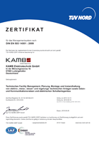 DIN EN ISO 9001 - KAMB